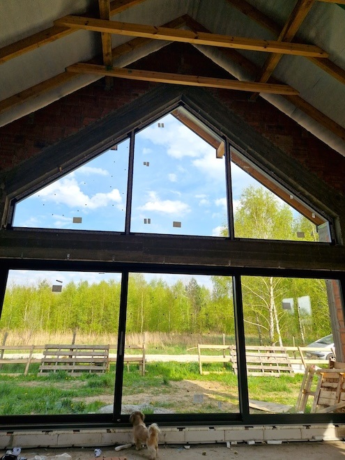 Günstiges Fenster bei Kunde